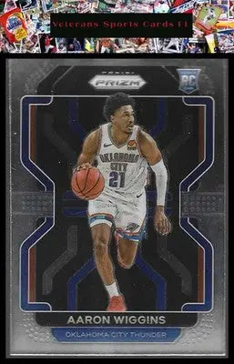 2021-22 Panini Prizm #286 Aaron Wiggins