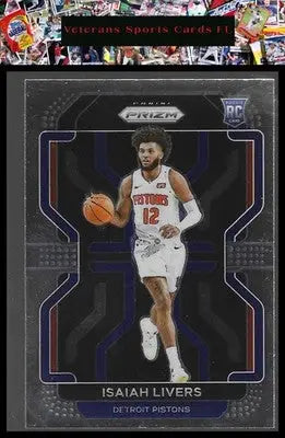 2021-22 Panini Prizm #296 Isaiah Livers