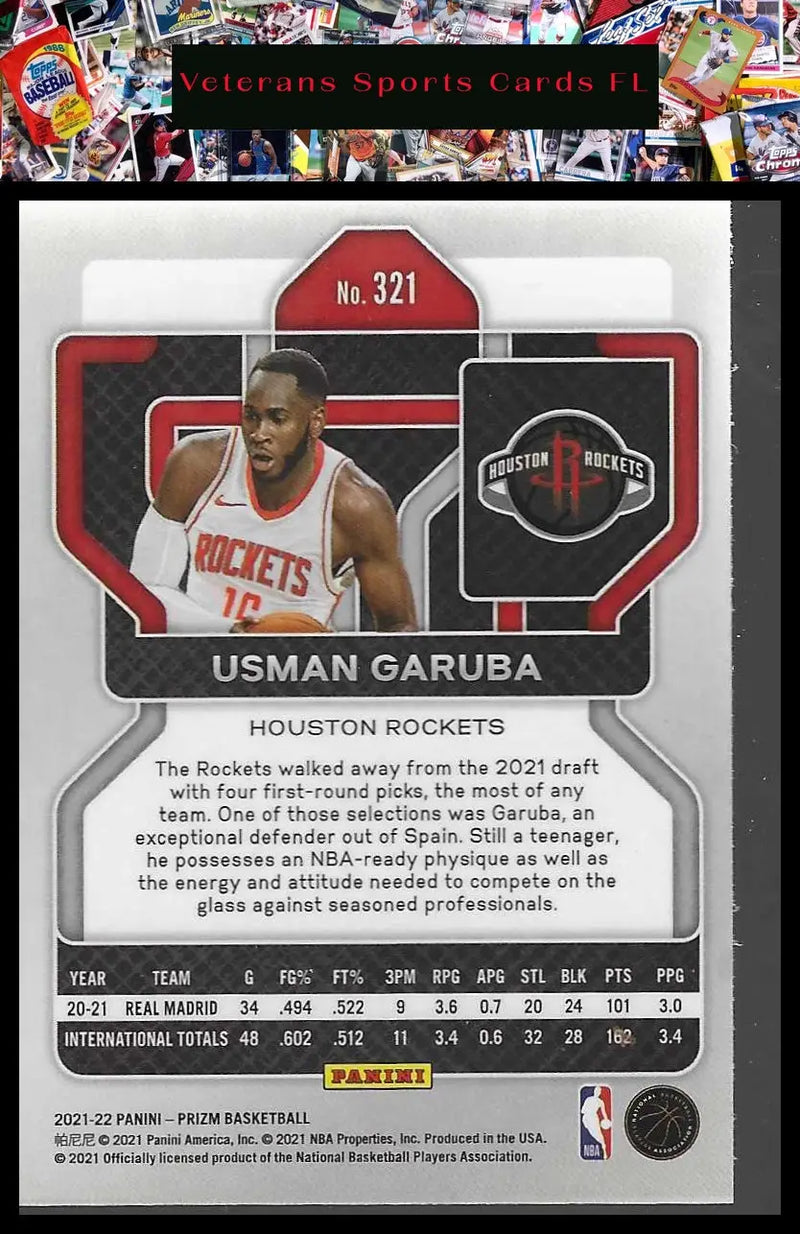 2021-22 Panini Prizm #312 Davion Mitchell - Basketball Card Single