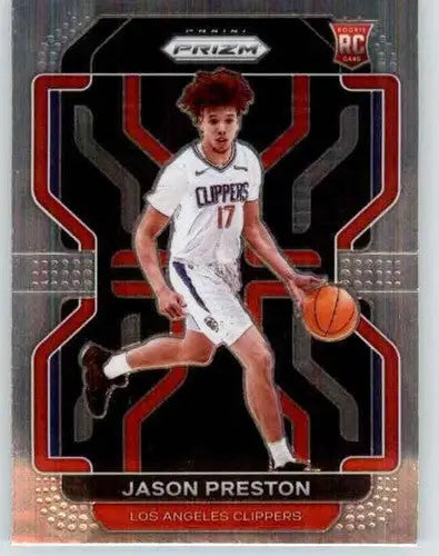 2021-22 Panini Prizm #327 Jason Preston NM-MT Clippers ID:49386 - Basketball Card Single