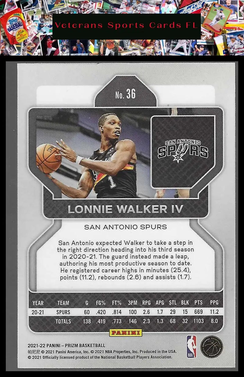 2021-22 Panini Prizm #35 Jaren Jackson Jr. - Basketball Card Single