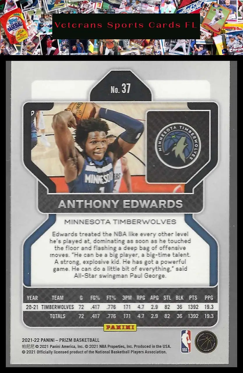 2021-22 Panini Prizm #36 Lonnie Walker IV - Basketball Card Single