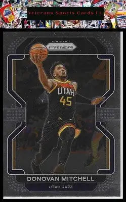 2021-22 Panini Prizm #72 Donovan Mitchell