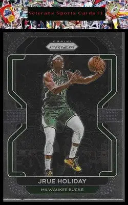 2021-22 Panini Prizm #8 Jrue Holiday