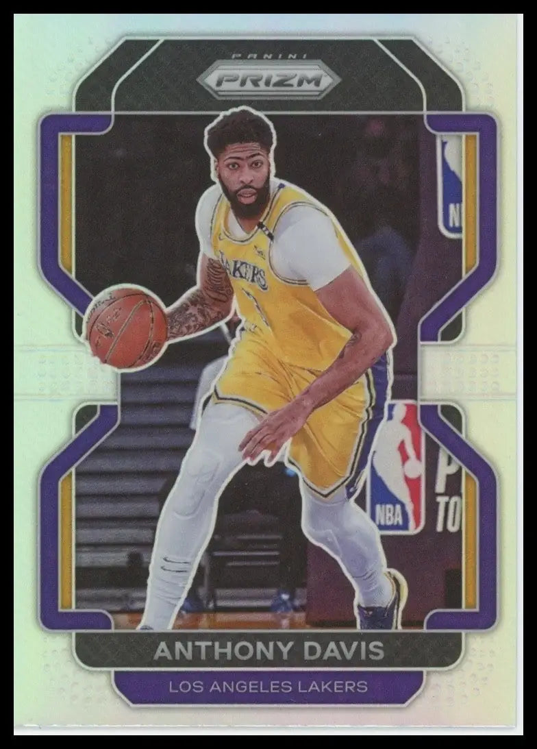 2021-22 Panini Prizm - Anthony Davis #53 Silver Prizm