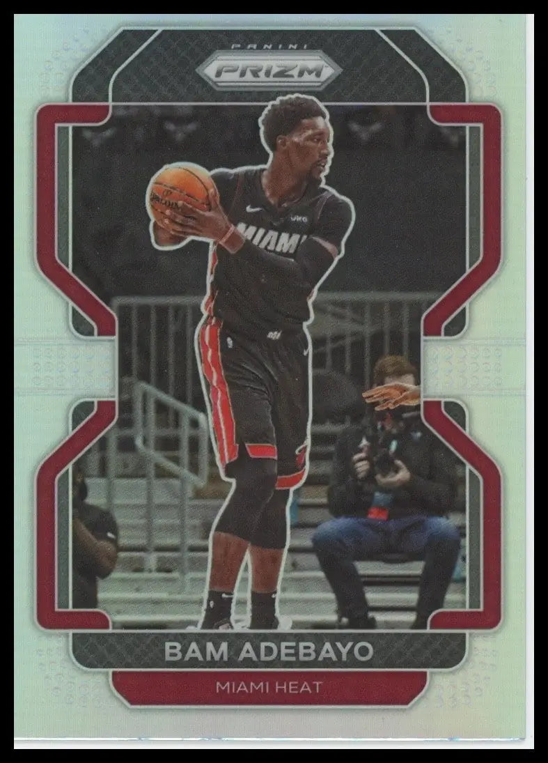 2021-22 Panini Prizm - Bam Adebayo #228 Silver Prizm