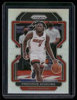 2021-22 Panini Prizm Basketball Precious Achiuwa #39 Basketball - Basketball Card Single