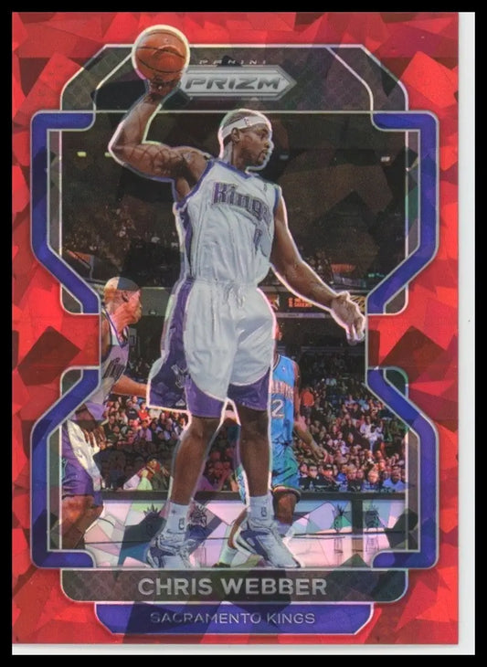 2021-22 Panini Prizm - Chris Webber #263 Red Ice Prizm - Basketball Card Single