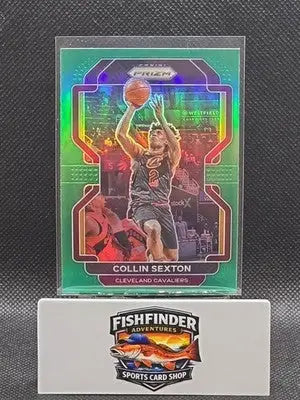 2021-22 Panini Prizm - Collin Sexton #240 Green Prizm - Basketball Card Single