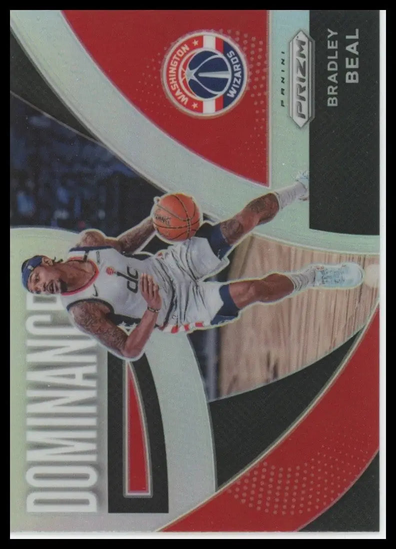 2021-22 Panini Prizm - Dominance Bradley Beal #13 Silver Prizm