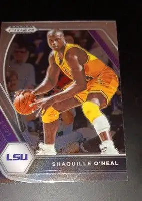 2021-22 Panini Prizm Draft Picks - Shaquille O’Neal #84. LSU. NRMT+ - Basketball Card Single