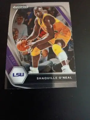 2021-22 Panini Prizm Draft Picks - Shaquille O’Neal #84. LSU. NRMT+ - Basketball Card Single