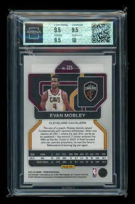 2021-22 Panini Prizm Evan Mobley #325 RC Basketball Arena Club 10 - Basketball Card Single