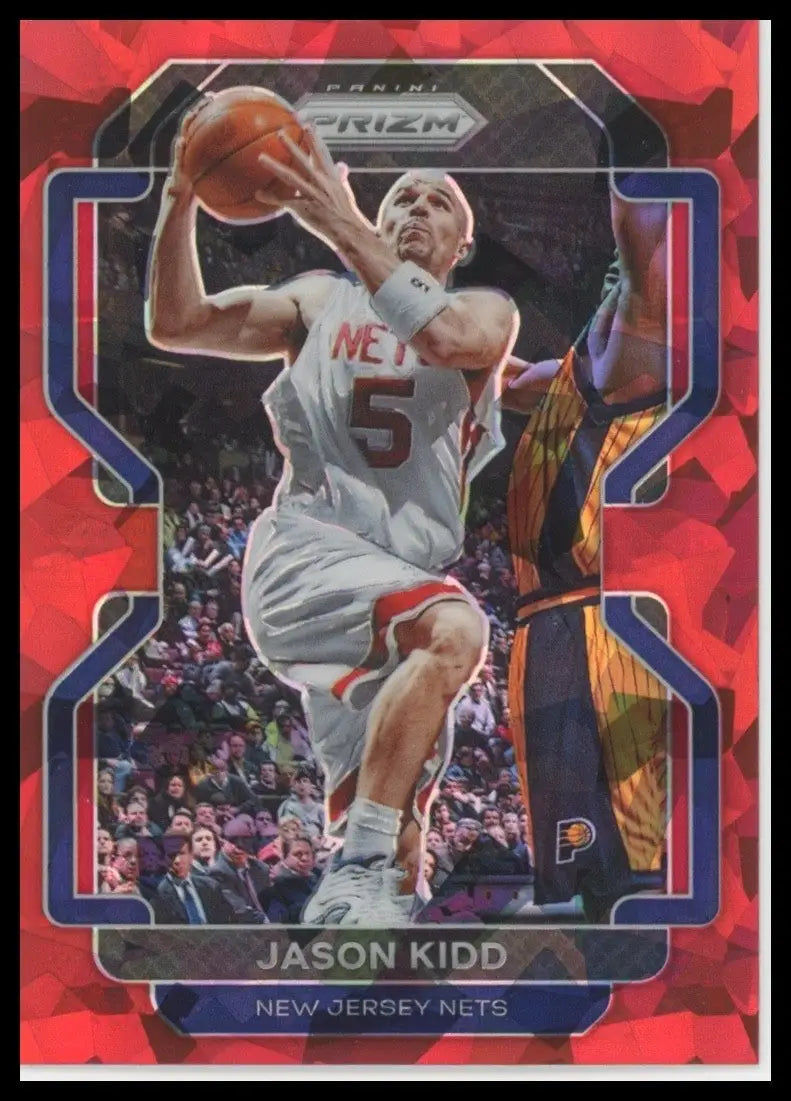 2021-22 Panini Prizm - Jason Kidd #244 Red Ice Prizm