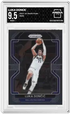 2021-22 Panini Prizm Luka Dončić #223 Basketball Arena Club 9.5 - Basketball Card Single