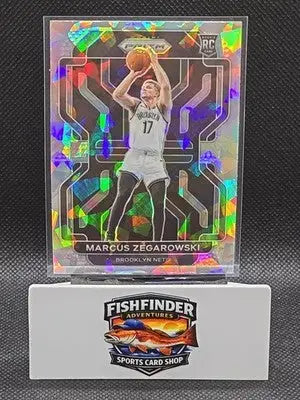 2021-22 Panini Prizm - Marcus Zegarowski #300 Ice Prizm (RC) - Basketball Card Single
