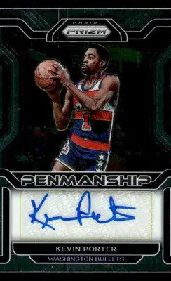 2021-22 Panini Prizm #PM-KPT Kevin Porter Penmanship - Basketball Card Single