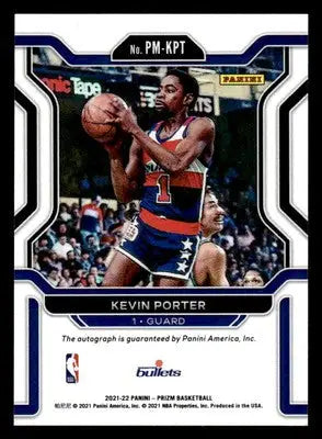 2021-22 Panini Prizm #PM-KPT Kevin Porter Penmanship - Basketball Card Single