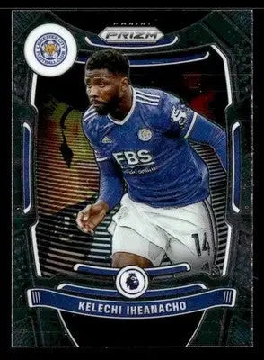 2021-22 Panini Prizm Premier League #29 Kelechi Iheanacho - Soccer Card Single