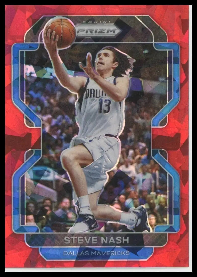 2021-22 Panini Prizm - Steve Nash #264 Red Ice Prizm