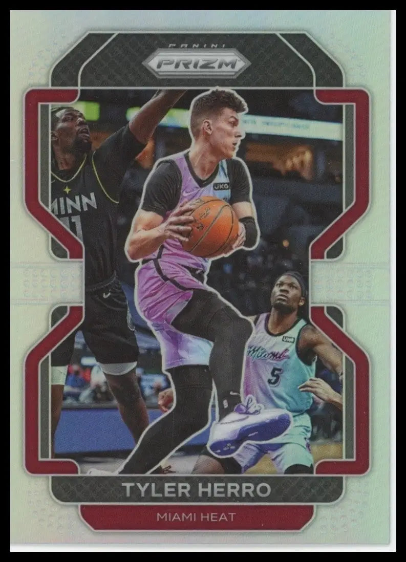 2021-22 Panini Prizm - Tyler Herro #227 Silver Prizm