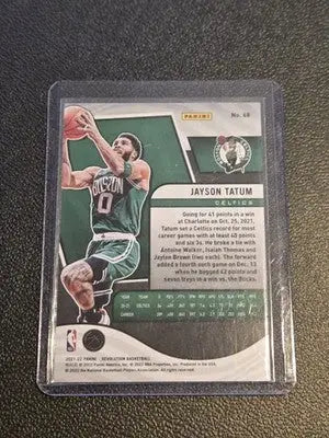 2021-22 Panini Revolution #68 Jayson Tatum - Basketball Card Single