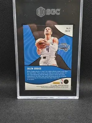 2021-22 Panini Revolution - Shockwave Jalen Suggs #8 Fractal (RC) SGC 10 - Basketball Card Single