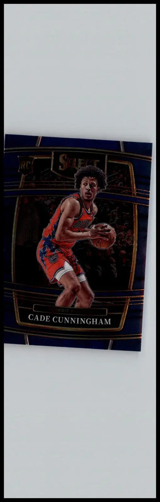 2021-22 Panini Select #11 Cade Cunningham Blue (Retail Base) Detroit Pistons - Basketball Card Single