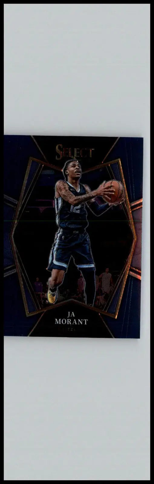 2021-22 Panini Select #125 Ja Morant Blue (Retail Base) Memphis Grizzlies - Basketball Card Single