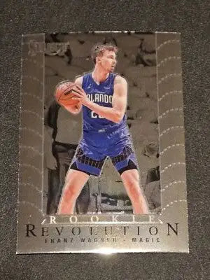 2021-22 Panini Select #24 Franz Wagner Rookie Revolution Silver Prizms - Basketball Card Single
