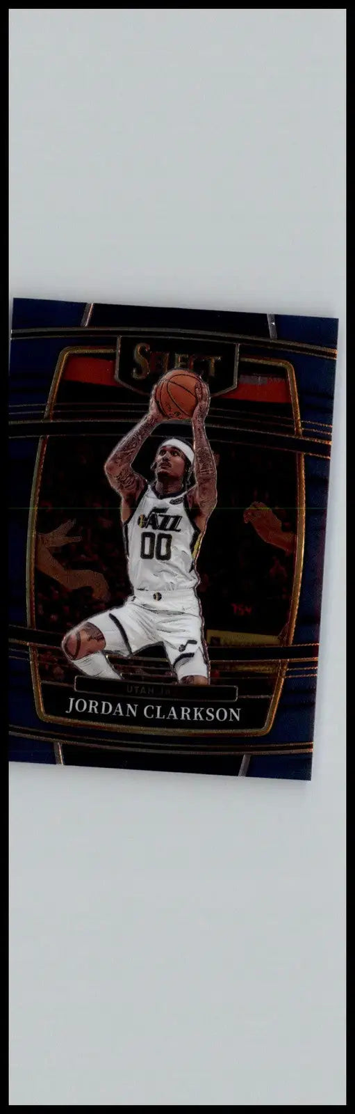 2021-22 Panini Select #38 Jordan Clarkson Blue (Retail Base) Utah Jazz - Basketball Card Single
