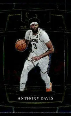 2021-22 Panini Select #39 Anthony Davis Blue (Retail Base) Los Angeles Lakers - Basketball Card Single