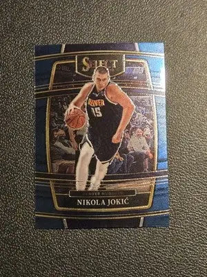 2021-22 Panini Select #82 Nikola Jokic Blue (Retail Base) - Basketball Card Single