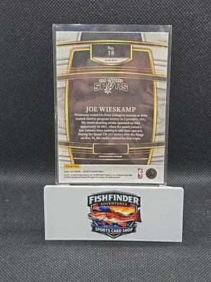 2021-22 Panini Select - Concourse Joe Wieskamp #18 Orange Flash Prizm (RC) - Basketball Card Single