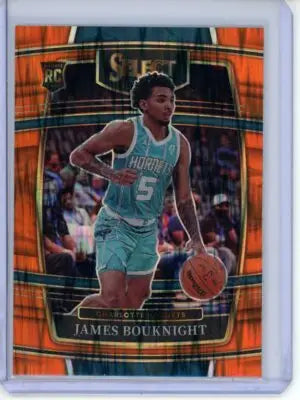 2021-22 Panini Select James Bouknight #37 Orange Flash Basketball - Basketball Card Single