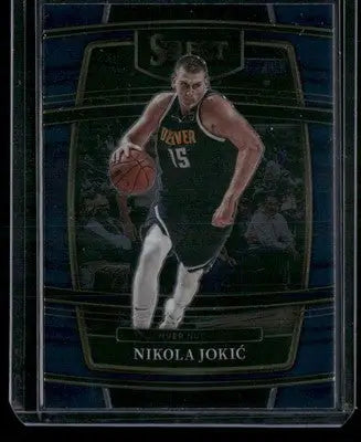 2021-22 Panini Select Nikola Jokic #82 Blue Basketball