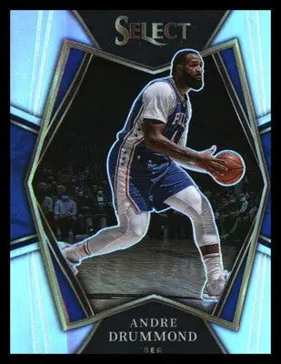 2021-22 Panini Select Silver Prizms #124 Andre Drummond