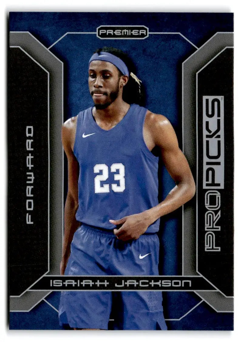 2021-22 Pro Picks Premier #PP-20 Isaiah Jackson - Basketball Card Single