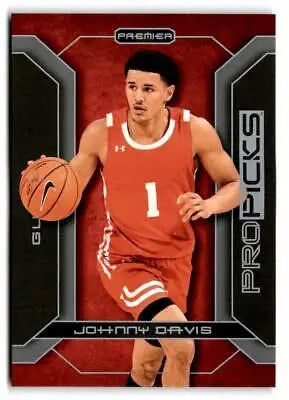 Johnny Davis Pro Picks Premier #PP-29 basketball card featuring detailed design