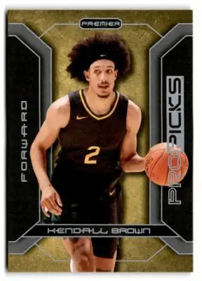 2021-22 Pro Picks Premier #PP-34 Kendall Brown - Basketball Card Single