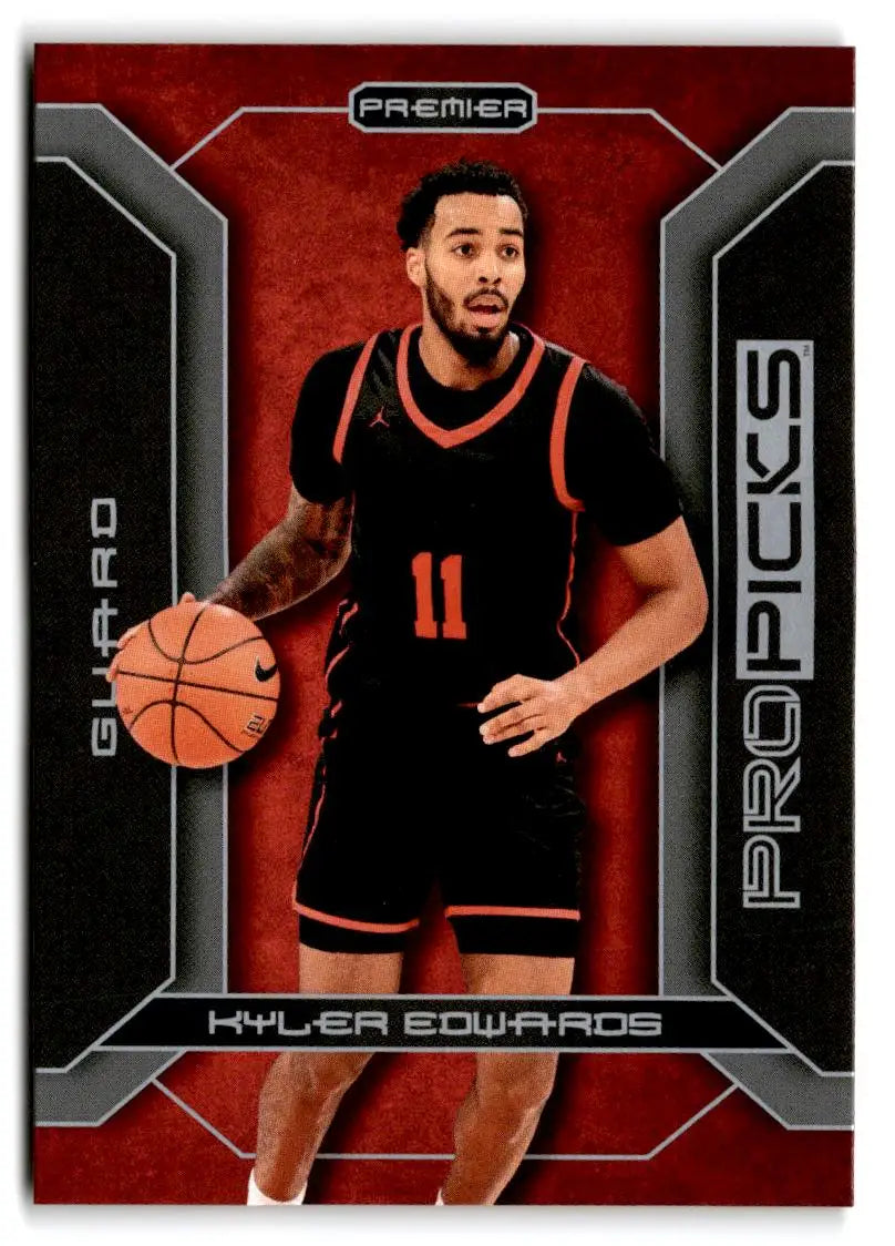 2021-22 Pro Picks Premier #PP-37 Kyler Edwards - Basketball Card Single