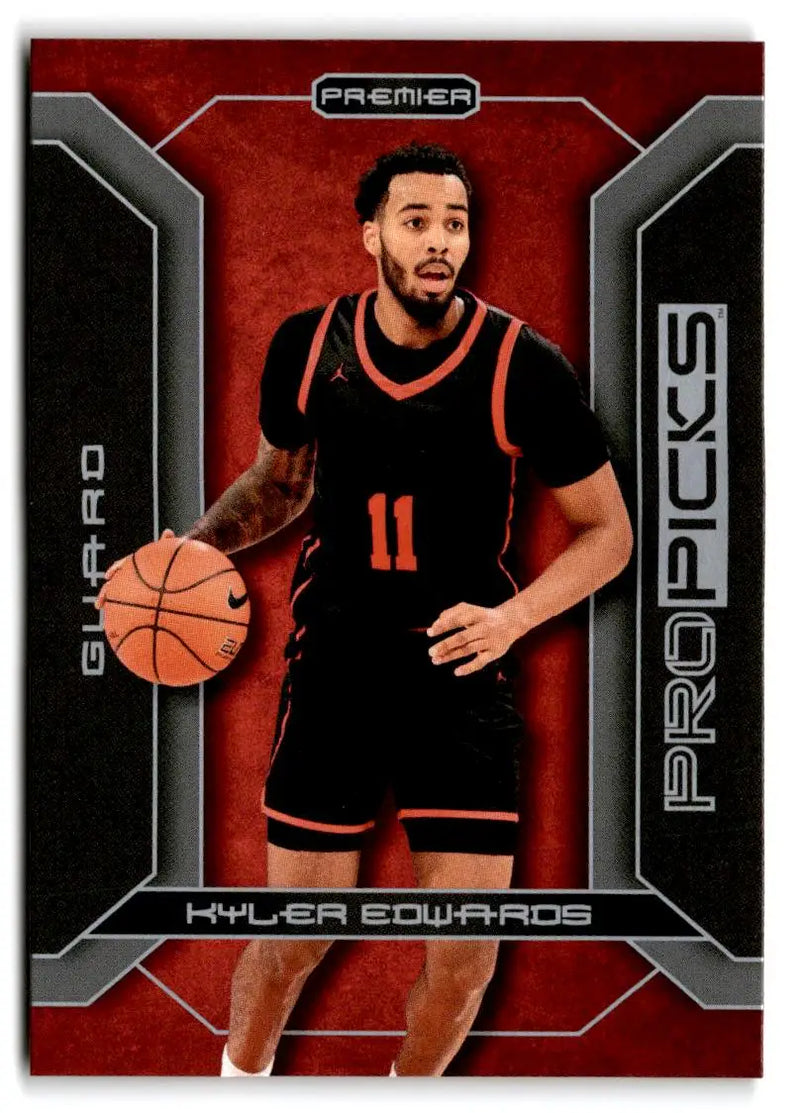 2021-22 Pro Picks Premier #PP-37 Kyler Edwards - Basketball Card Single