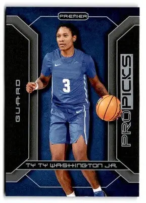2021-22 Pro Picks Premier #PP-47 Ty Ty Washington Jr. - Basketball Card Single