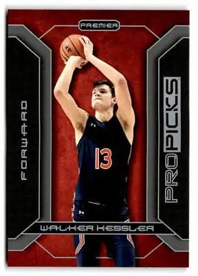 Walker Kessler basketball card from 2021-22 Pro Picks Premier #PP-49