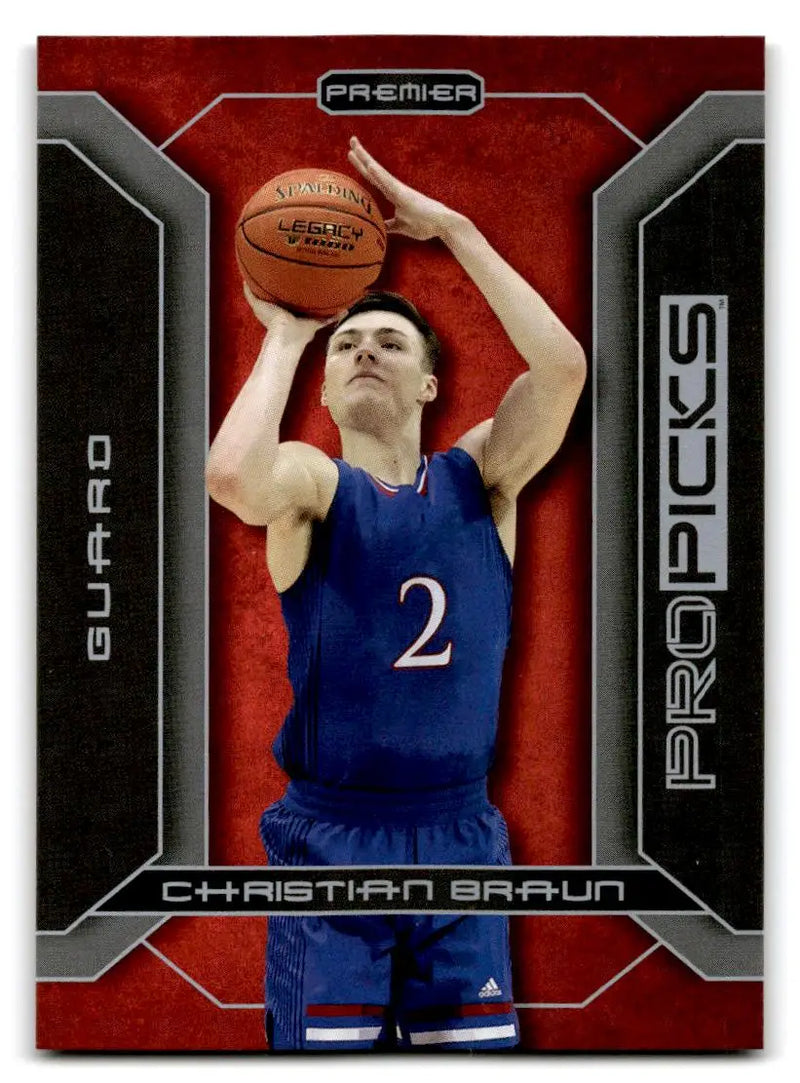 2021-22 Pro Picks Premier #PP-9 Christian Braun - Basketball Card Single