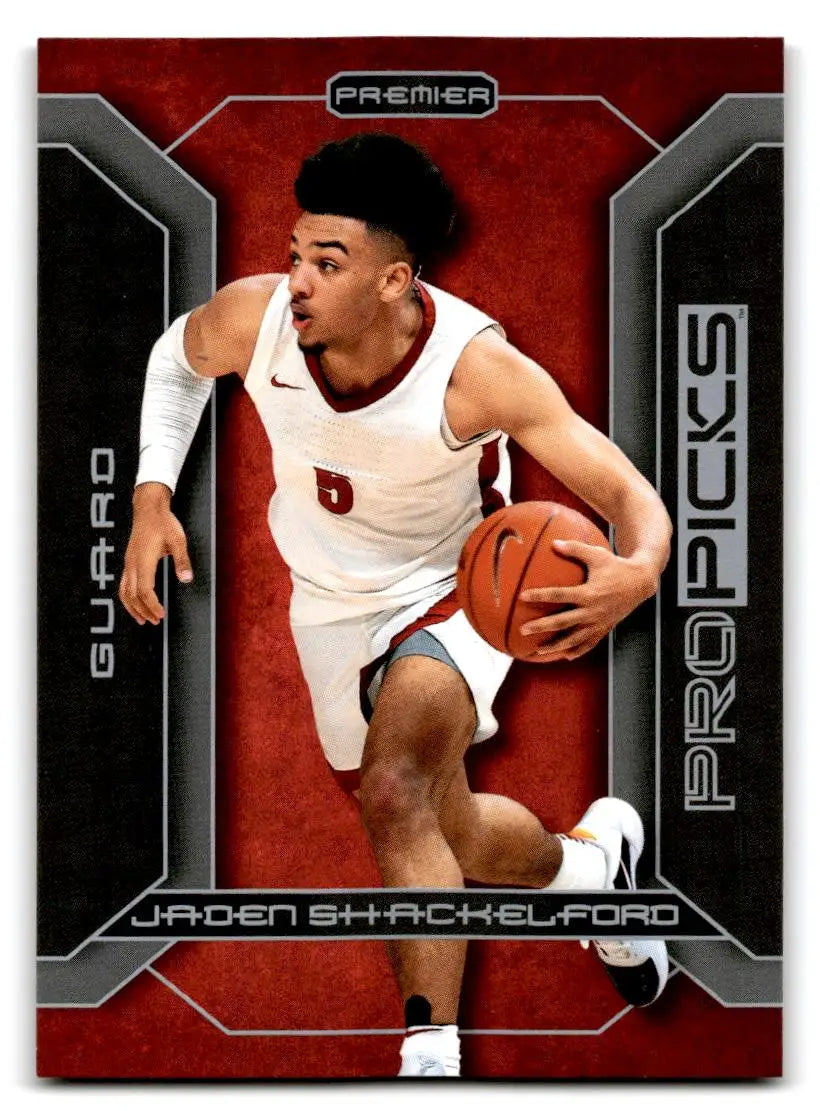 2021-22 Pro Picks Premier #PP-22 Jaden Shackelford - Basketball Card Single