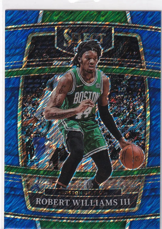 2021-22 SELECT #44 ROBERT WILLIAMS BLUE SHIMMER- BOSTON CELTICS - Basketball Card Single