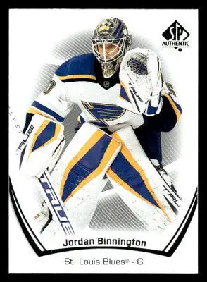 2021-22 SP #12 Jordan Binnington - Hockey Card Single