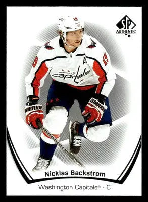 2021-22 SP #80 Nicklas Backstrom - Hockey Card Single
