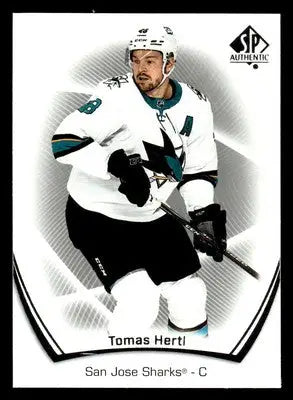 2021-22 SP #81 Tomas Hertl - Hockey Card Single